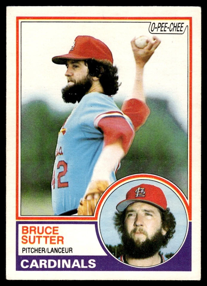 1983 O-Pee-Chee Bruce Sutter St. Louis Cardinals #150 - Image 1 of 2