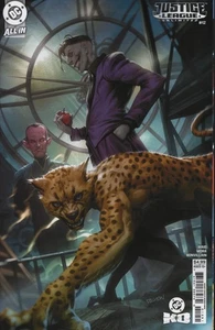 JUSTICE LEAGUE UNLIMITED #12 COVER C DERRICK CHEW CARD STOCK VARIANT (DC K.O.) - Picture 1 of 1