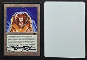 RARO FIRMATO MtG Magic Chris Rush Artist Proof_Antichità_BARA DI TAWNOS_ - Foto 1 di 2