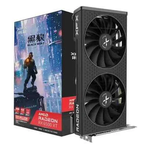 XFX AMD Radeon Black Wolf RX6500XT 4GB GDDR6 Graphics card - Picture 1 of 6