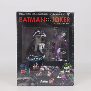 Batman and Joker Best of Enemies Action Figures Eaglemoss Hero Collector Sealed - Picture 1 of 8