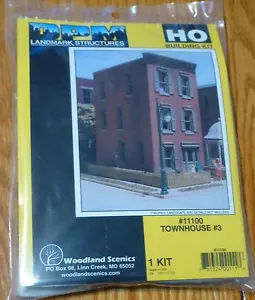 DPM / Woodland Scenics HO #11100 Townhouse #3 - Woodland Scenics DPM Landmark St - Imagen 1 de 2