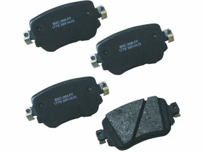 Conjunto de pastilhas de freio traseiras Bendix 46892VR 2016 2017 Volkswagen Passat 2015-2018 - Imagem 1 de 2