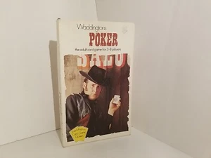 VINTAGE WADDINGTONS CLASSIC POKER ADULT CARD GAME. Includes Cards, Guide & Money - Picture 1 of 3