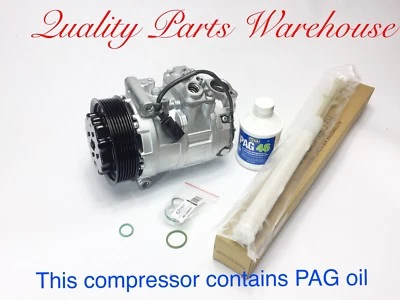 KIT COMPRESOR DE AIRE ACONDICIONADO DENSO REMAN 2008-2014 PORSCHE CAYENNE 4,8 L (V8) OEM con garantía Foto 1 de 4