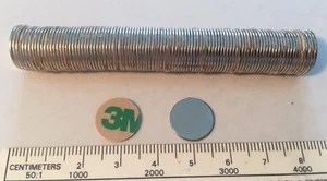 100 Qty Dia 13 X 1 MM Nd-Fe-B Super Strong Rare Earth N35 Magnets Model Crafts - Picture 1 of 5
