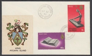 PITCAIRN IS 1969 3c AND 40c ON 1972 COVER (ID:PI42) - Picture 1 of 1