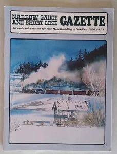 Narrow Gauge and Short Line Gazette Nov/Dec 1998 Model Railroading - Picture 1 of 2