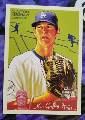 2008 Upper Deck Goudey #75 Clayton Kershaw Rookie Card Team: Los Angeles - Imagem 1 de 3