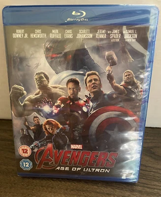 Avengers: Age of Ultron (Blu-ray) Region Free; UK Import - NEW! Sealed - Image 1 of 3