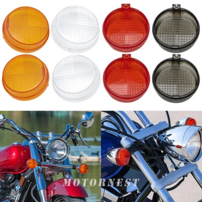 Lente señal de giro para HONDA Valkyrie, Interestatal, Sombra, Aero, Sabre, VTX1300, VTx1800 Foto 1 de 4