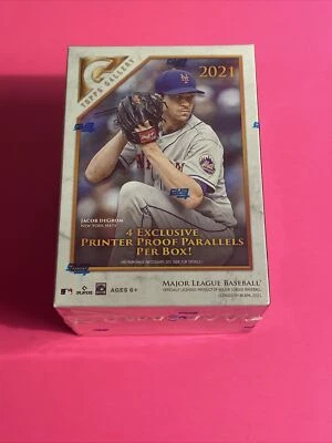 🎆2021 TOPPS GALLERY BASEBALL BLASTER BOX 4 PRINTER PROOFS PER BOX🎆 - Image 1 of 2