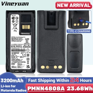 3200mAh PMNN4808A Akumulator z ładowaniem USB typu C do Motorola R7 - Zdjęcie 1 z 12