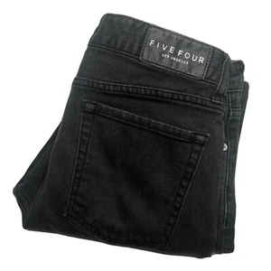Five Four Los Angeles Will Slim Black Button Fly Jeans Men’s Size 31 x 27 - Picture 1 of 11