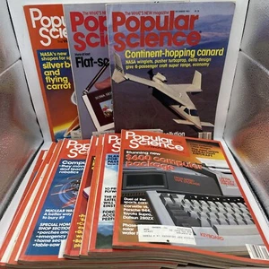 Popular Science Magazine Lot 1983 Complete Year 12 Issues Vintage Bulk Computers - Imagen 1 de 24