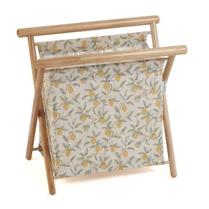HobbyGift Knit Frame Sewing: Morris Lemons - Wooden Knitting Fabric Storage Box - Picture 1 of 1