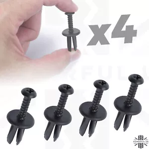 4x Front Grille Clip plastic rivet screw Genuine Range Rover Sport L494 fixings - Picture 1 of 7