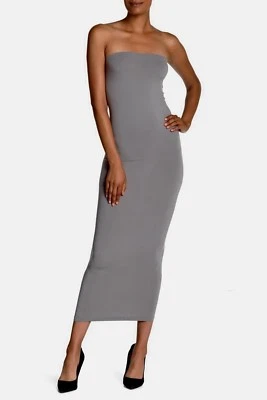 WOLFORD FATAL TUBE DRESS Skirt Top in Midgrey Sz: S  Ret:$265 New in Box/Tags - Image 1 of 4