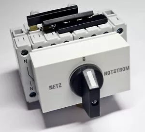 NOTSTROMUMSCHALTER LASTUMSCHALTER Sonth. Einbau 32A - Bild 1 von 1