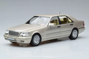 183723 Mercedes S600 W140 Sliver Norev 1/18 - Imagen 1 de 7
