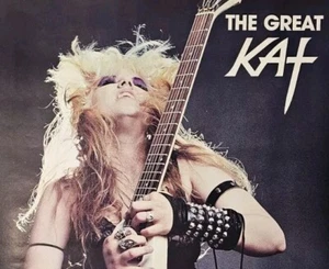 Póster promocional original The GREAT KAT HYPERSPEED años 80-90 - Imagen 1 de 5