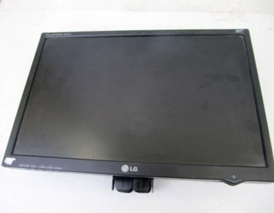 LG LCD MONITOR 19.6" BLACK WIDESCREEN L196WTQ L196WTP-BF VGA DVI FLATRON - image 1 of 4