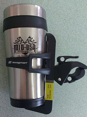 SOPORTE PARA TAZA DE CAFÉ PARA BEBIDAS MONTAJE EN MANILLAR HARLEY FLHX STREET GLIDE FLHXXX TRIKE Foto 1 de 2
