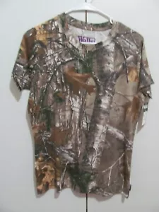 NWT Walls Legend Realtree Xtra Camo Short Sleeve Shirt Womens Medium Regular - Picture 1 of 5