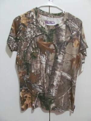 NWT Walls Legend Realtree Xtra Camo Short Sleeve Shirt Womens Medium Regular - Image 1 of 4