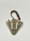 Tiffany & Co Elsa Paretti Open Heart Sterling Silver Ring Size 6