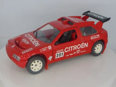SOLIDO 1996 PIERRE LARTIGUE / MICHEL PERIN #201 CITROEN ZX 1:18 MADE IN FRANCE - Image 1 of 4