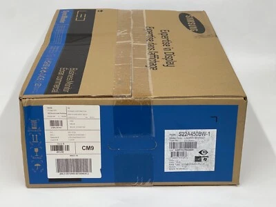 Samsung SyncMaster S22A450BW-1 22" Widescreen LED Backlit Business LCD Monitor - Image 1 of 2