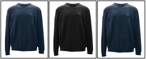 Men's Levelwear NHL Muskoka Crew Optic Crest Crewneck Sweater Cover