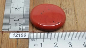 JASPE ROUGE pierre plate - mineraux lithotherapie reiki collection esoterisme - Picture 1 of 2