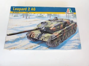 SELTENER ITALERI 1/35 LEOPARD 2 A6 Panzer Modellbausatz #6435, Bundeswehr, komplett - Bild 1 von 16