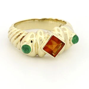 David Yurman Vintage Renaissance Ring in 14k Gold with Citrine - Picture 1 of 8