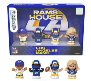 NFL Little People Collector Figure Set - LOS ANGELES RAMS - Series 1 *NEW* *OOP - Picture 1 of 8