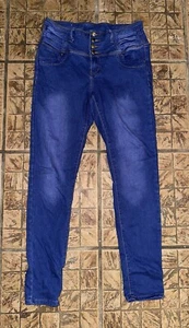 Blue Rope Denim Co skinny ankle stretch jeans Size 11 Cowboy Cut Stretch Western - Picture 1 of 6
