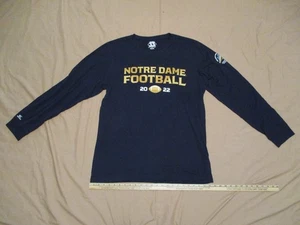 Notre Dame Fútbol 2022 La Camiseta 33 Años 2XL Manga Larga The Shirt Project - Imagen 1 de 11