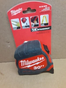Milwaukee 48-22-0230 30 ft Wide Blade Tape Measure - Picture 1 of 2