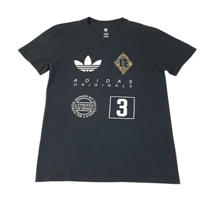 Adidas Originals Herren Grafik T-Shirt Gr. S Schwarz 100% Baumwolle Kurzarm - Bild 1 von 12