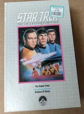 Star Trek '66 The Collector's Edition VHS  - The Naked Time / Balance of Terror - Image 1 of 3