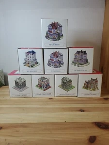 Lote de 8 Edificios, Estatuillas, Casas, Tiendas LC Liberty Falls 1994 De Colección - Imagen 1 de 1