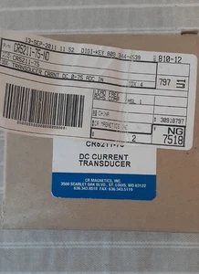 NOS NIB CR Magnetics DC Current Transducer P/N CR5211-75 - Picture 1 of 2