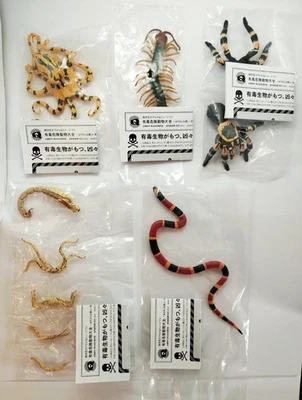 Kaiyodo Capsule Q V.1 - Scegli: Octopus/Scorpion/Centipede/Snake/Tarantula/Set - Immagine 1 di 2