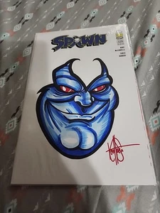 SPAWN #329 CGC 9.8! KEN HAESER REMARK COVER/SIG! - Picture 1 of 2