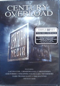 Century Overload (3 DVD) - Box Set Color NTSC Brandneu, versiegeltes Booklet + Bonus - Bild 1 von 1