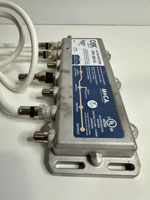 PPC EVO1-5-U/U Entry Series 5-Port Active Return Coax Cable Amplifier Splitter - Image 1 of 4