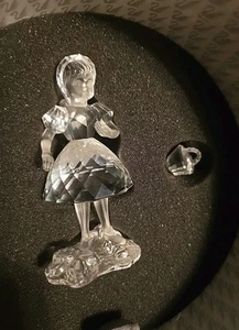 Swarovski Crystal Little Red Riding Hood Figurine w/ Basket #191695 - Rare Box - Picture 1 of 3