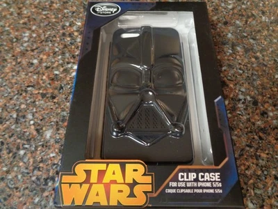 Disney Store Darth Vader Figural 3D iPhone 5 5s Clip Case Hard Phone Cover New - Image 1 of 4